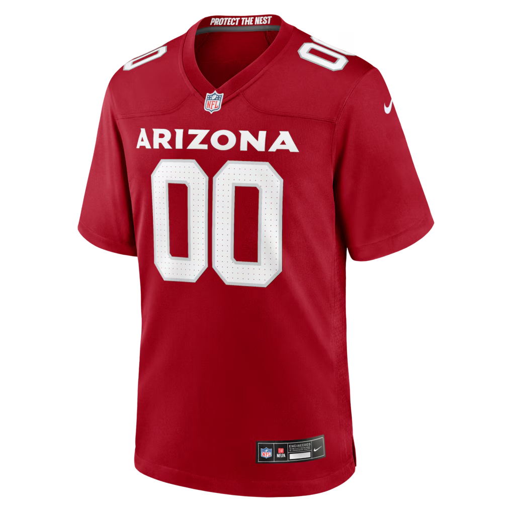 Arizona Cardinals Cardinal Custom Game Jersey | Personalized Fan Gear