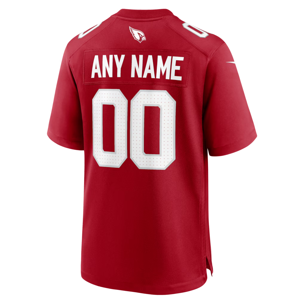 Arizona Cardinals Cardinal Custom Game Jersey | Personalized Fan Gear