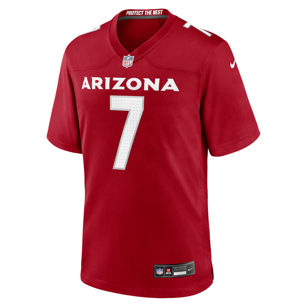 Arizona Cardinals Jacoby Brissett Cardinal Team Game Jersey | Midweight Fan Gear