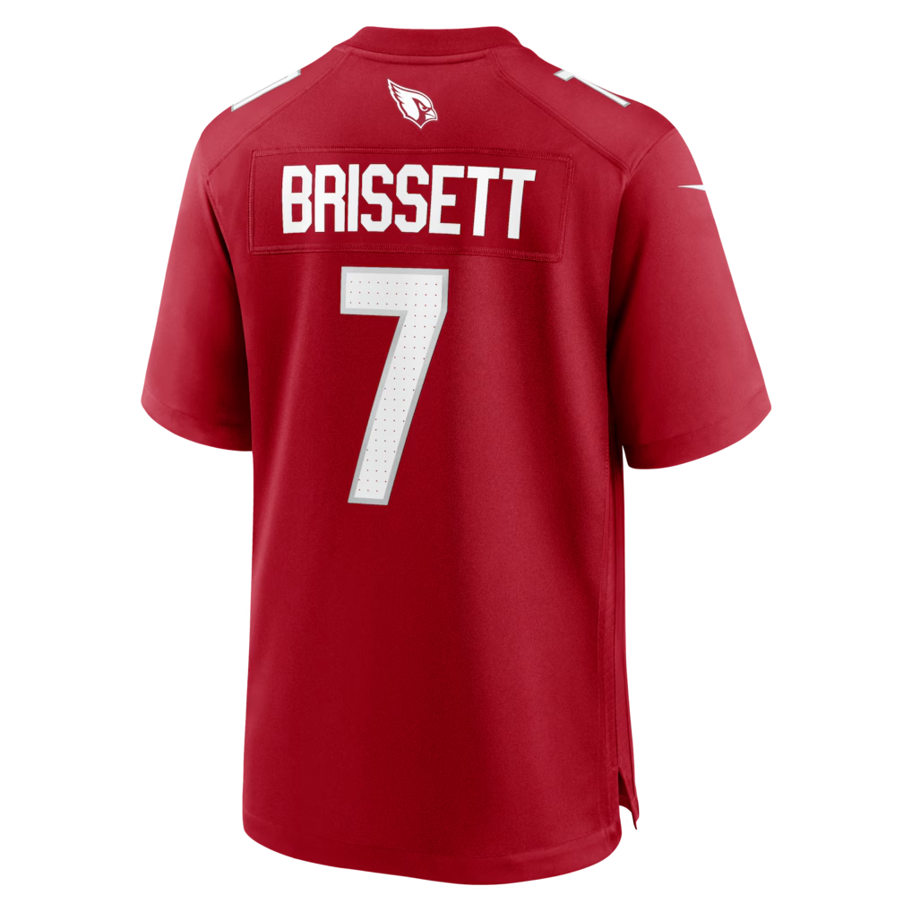 Arizona Cardinals Jacoby Brissett Cardinal Team Game Jersey | Midweight Fan Gear