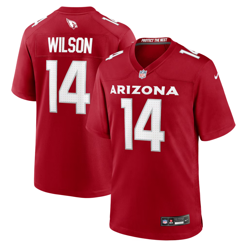 Arizona Cardinals Michael Wilson Cardinal Team Game Jersey | Midweight Fan Gear