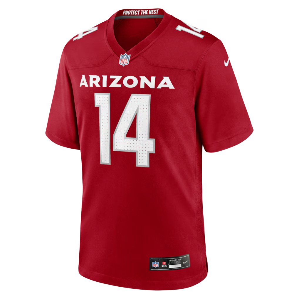 Arizona Cardinals Michael Wilson Cardinal Team Game Jersey | Midweight Fan Gear