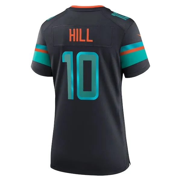 Tyreek Hill Miami Dolphins Nike Women's 2025 Rivalries Collection Game Jersey - Pitch Blue
