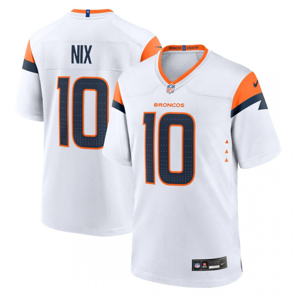 Bo Nix Denver Broncos Vapor F.U.S.E. Limited Jersey - White