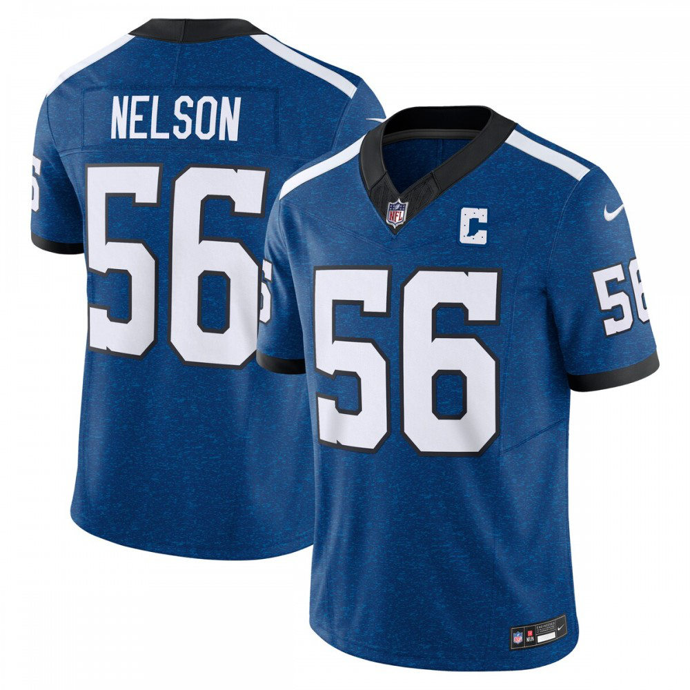 Quenton Nelson Indianapolis Colts Vapor F.U.S.E. Limited Jersey - Blue
