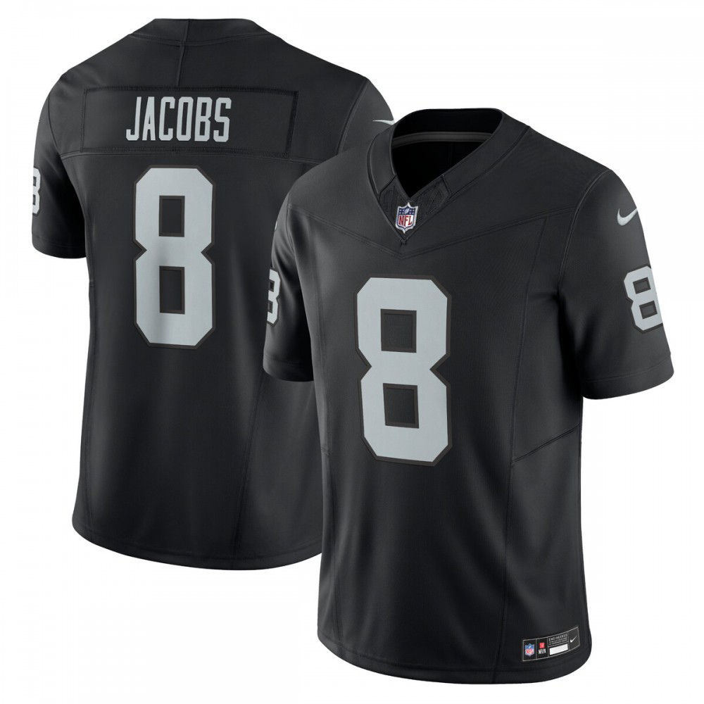 Josh Jacobs Las Vegas Raiders Vapor F.U.S.E. Limited Jersey - Black