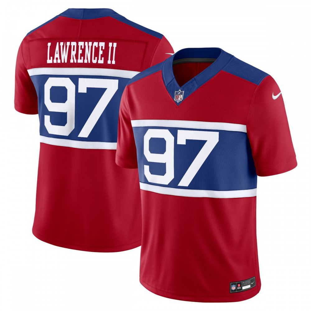 Dexter Lawrence II New York Giants Alternate Vapor F.U.S.E. Limited Jersey - Century Red