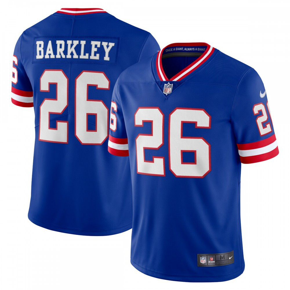 Saquon Barkley New York Giants Classic Vapor Limited Player Jersey - Royal