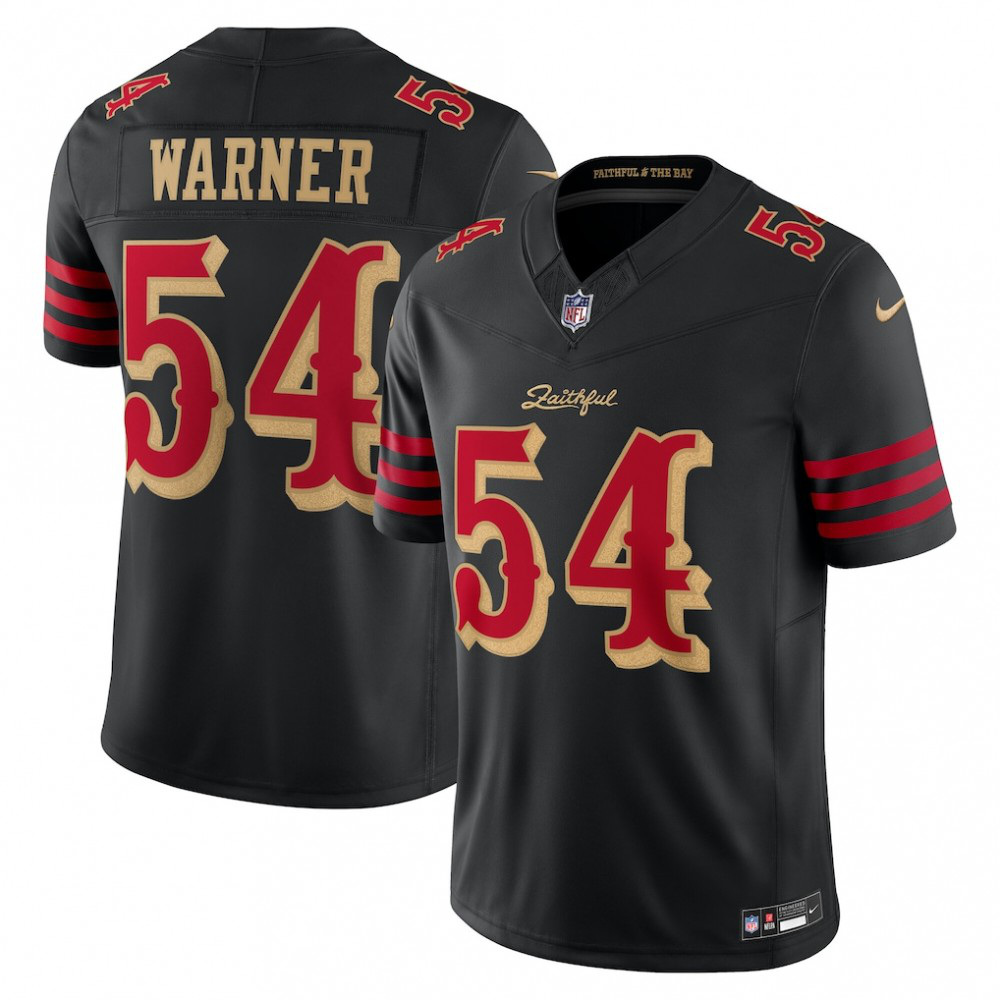 Fred Warner San Francisco 49ers 2025 Rivalries Collection Limited Jersey - Black