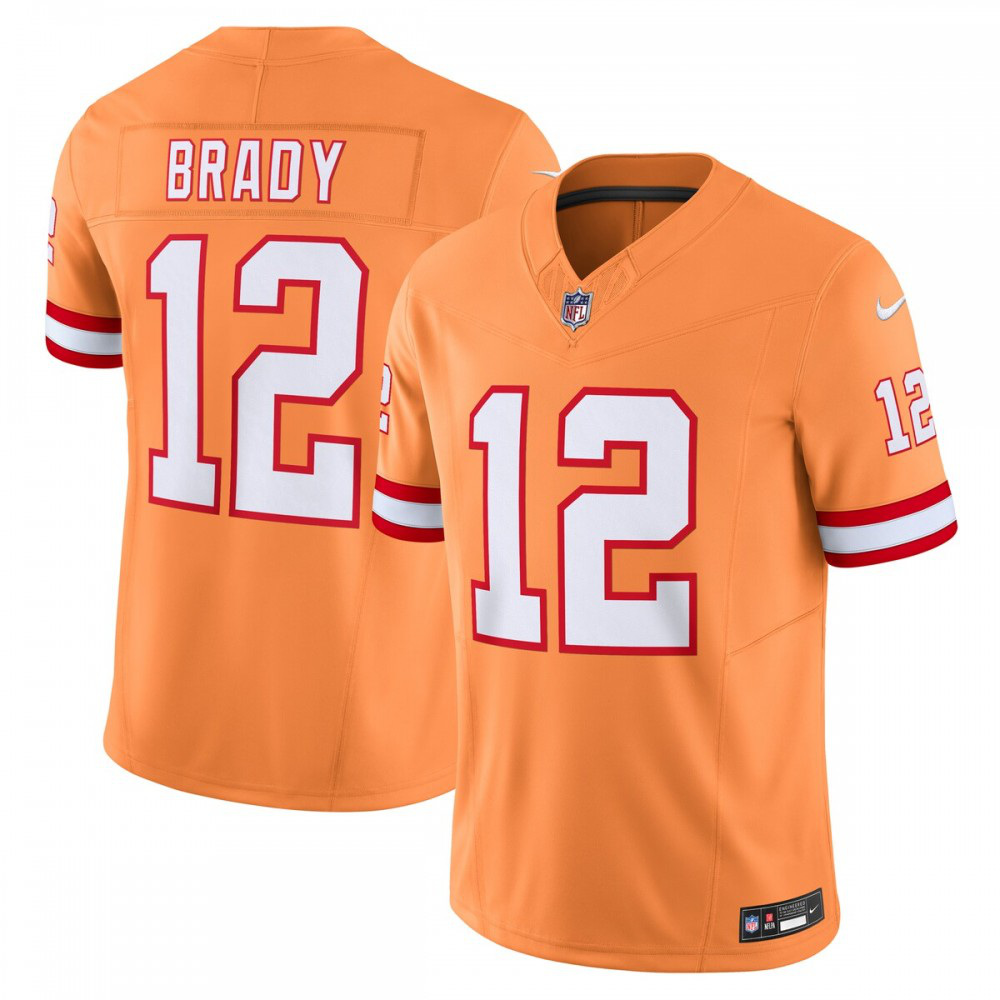 Tom Brady Tampa Bay Buccaneers Vapor F.U.S.E. Limited Jersey - Orange