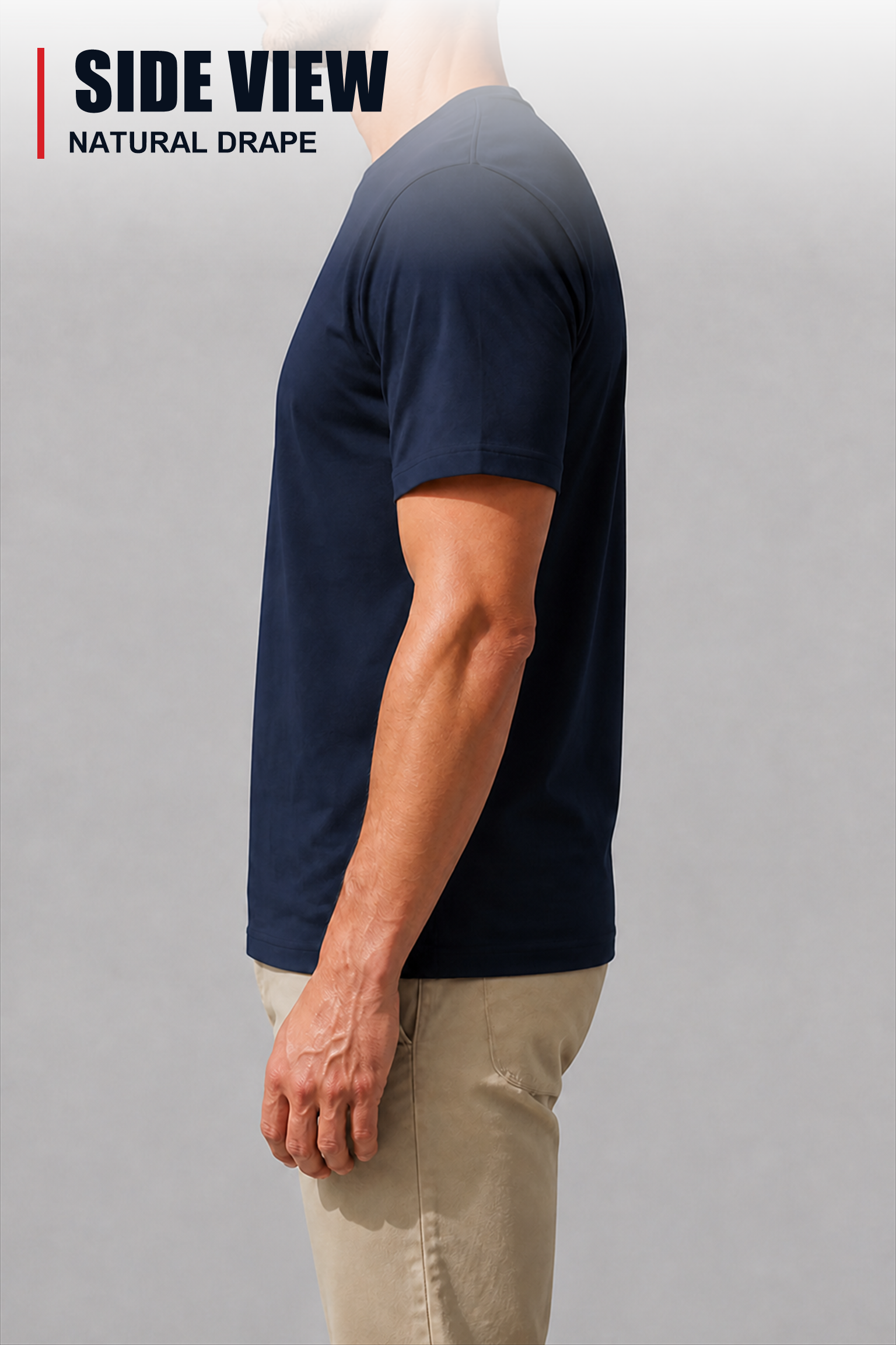 Natural drape and easy movement from every angle
