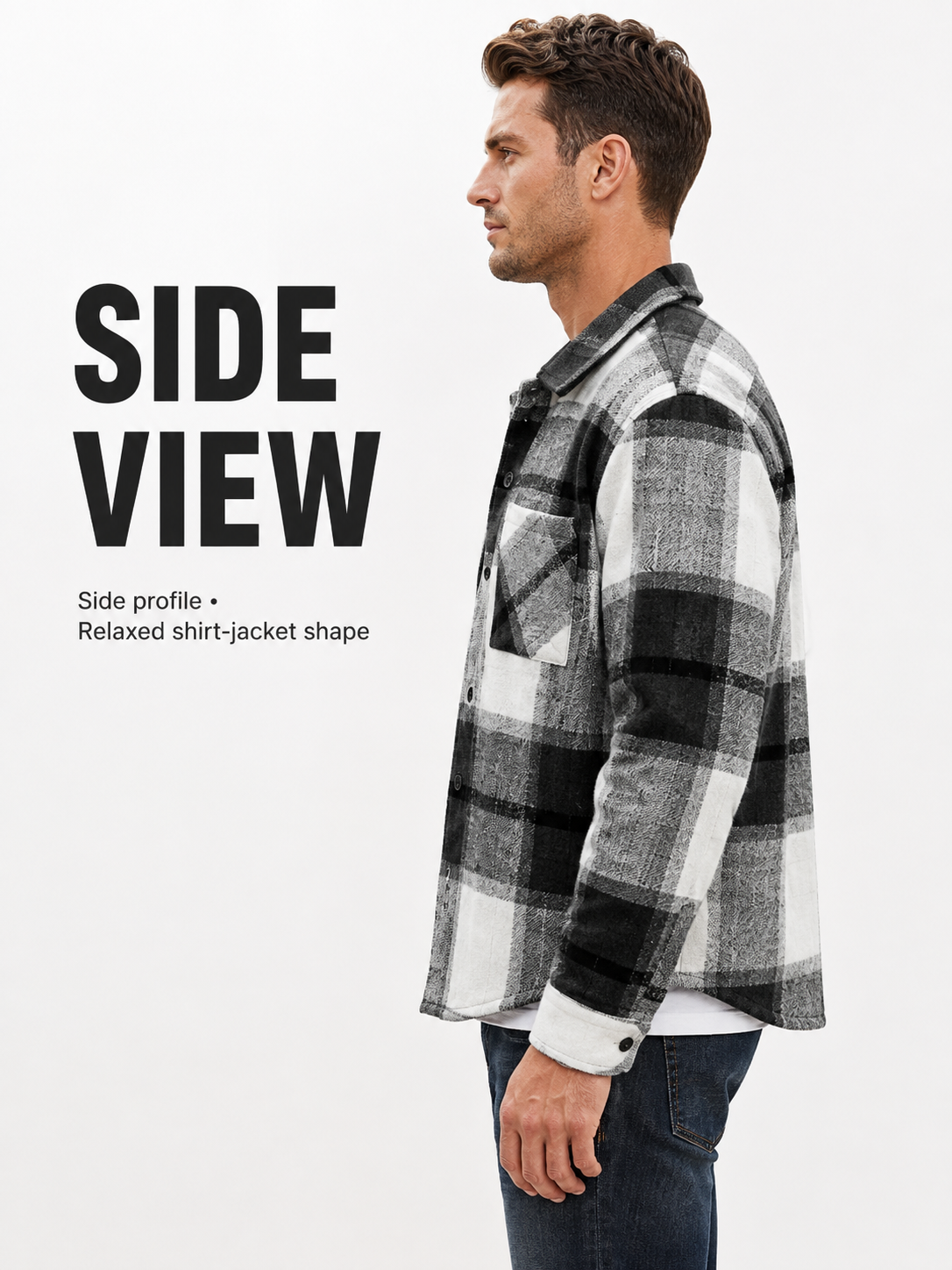 Men's Flannel Shirt Jacket
