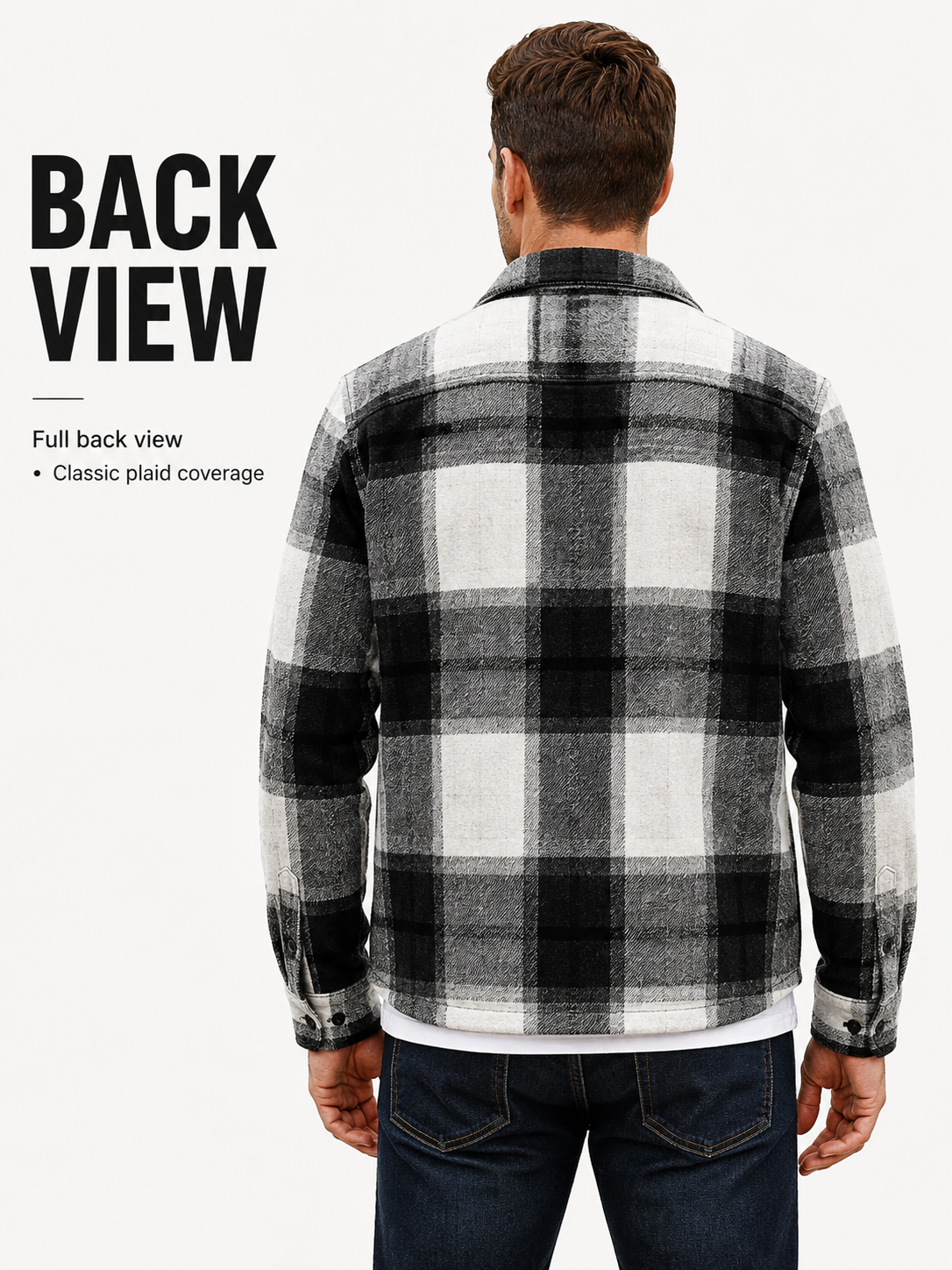 Men's Flannel Shirt Jacket