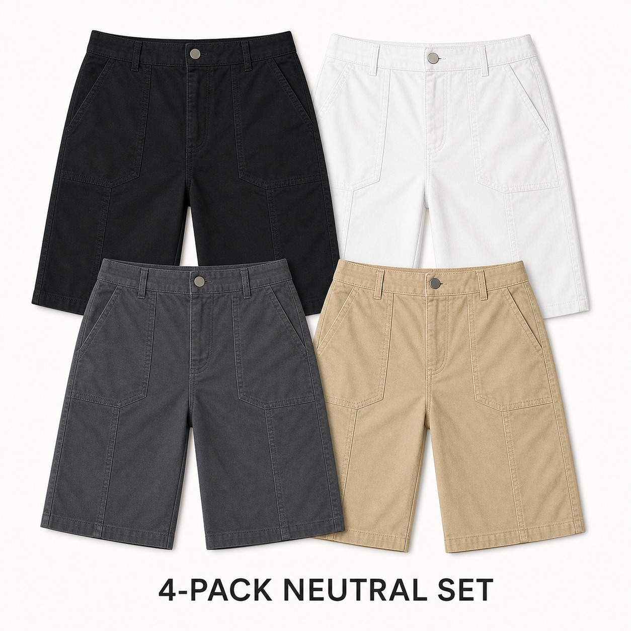 sku 4pack neutral set