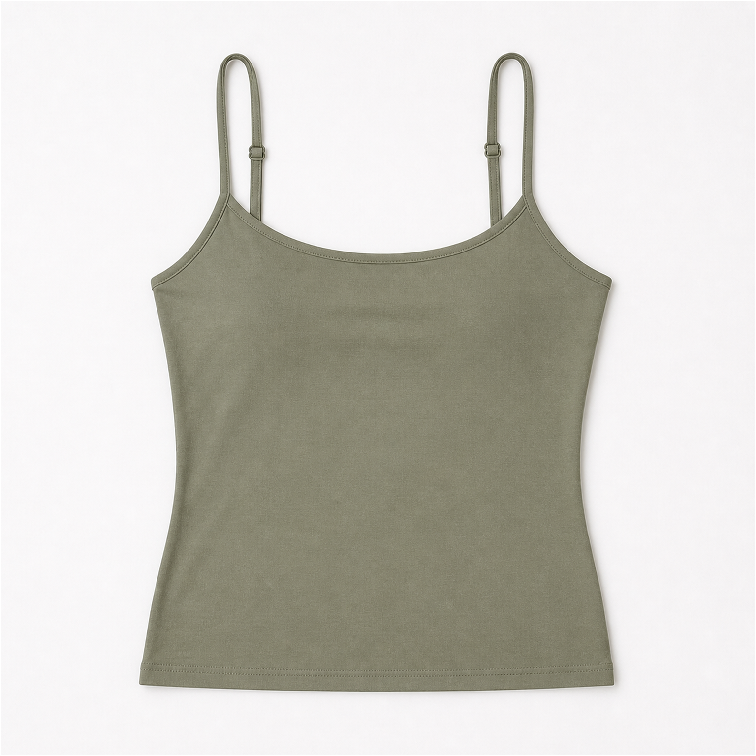 Olive smooth camisole pack