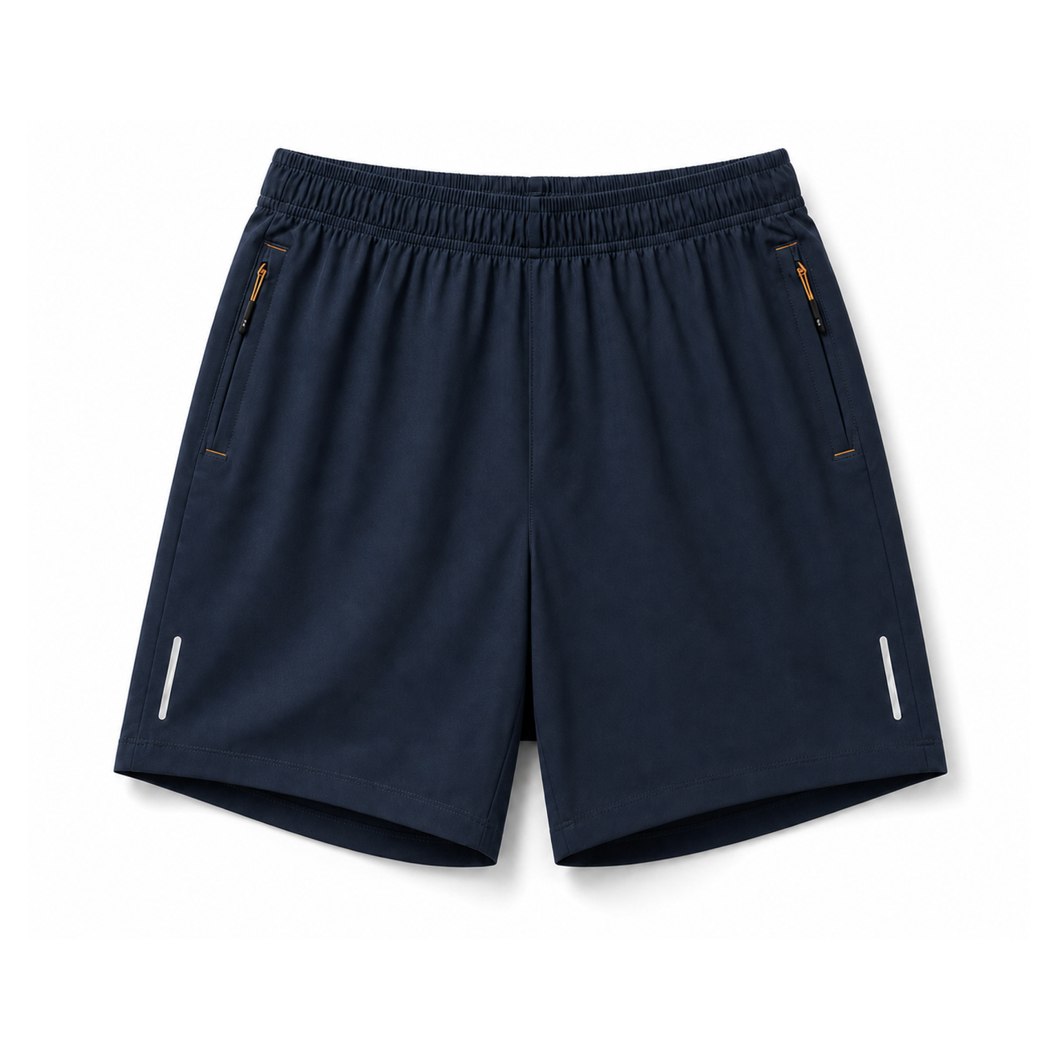 Men's quick-dry zip-pocket active shorts - sku navy