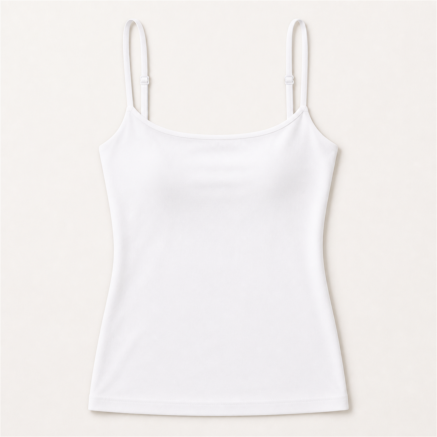 White smooth camisole pack