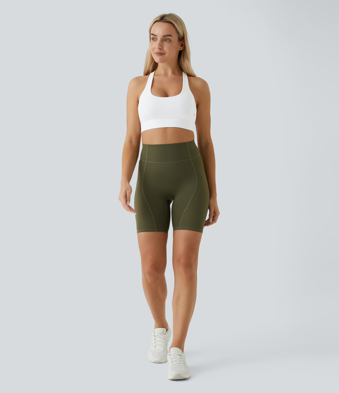 Low Support Backless Racerback Crisscross Yoga Sports Bra