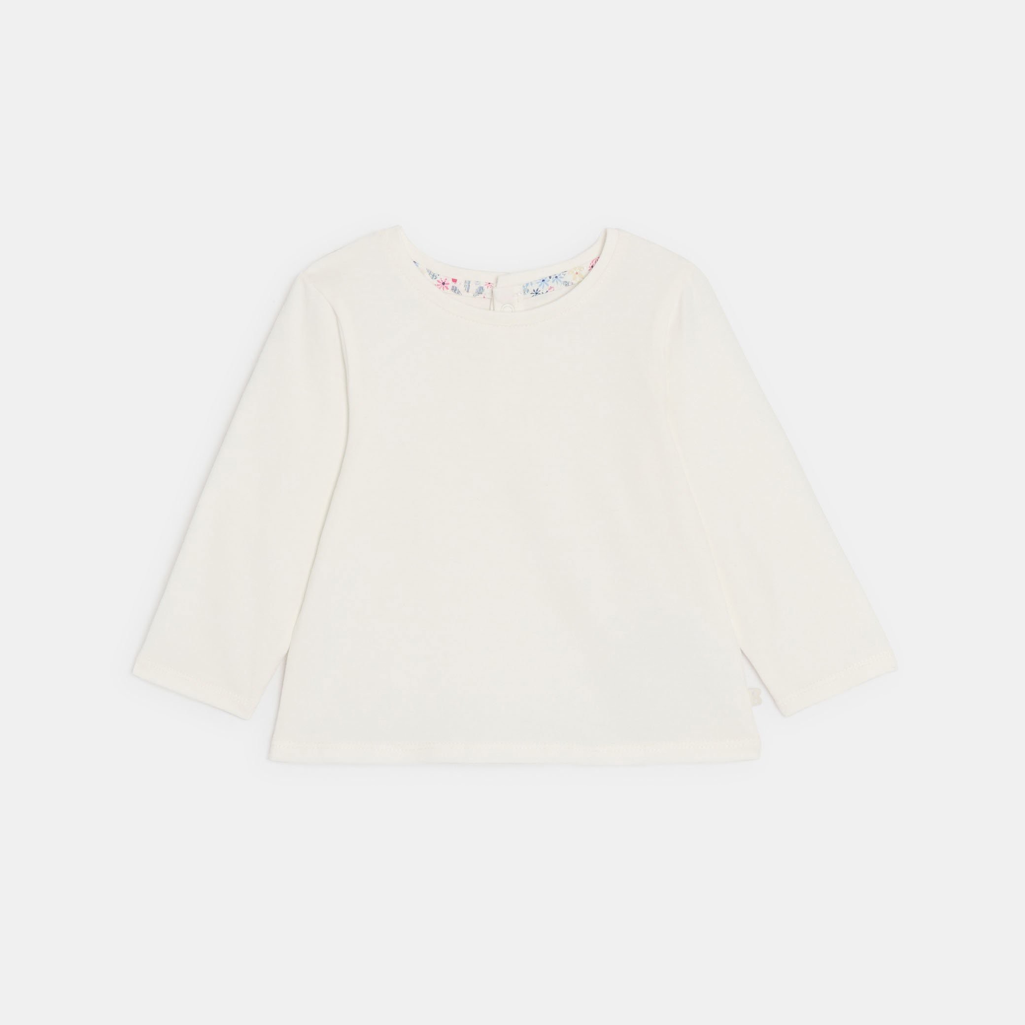 Ensemble robe salopette rose bébé fille - Rose feu