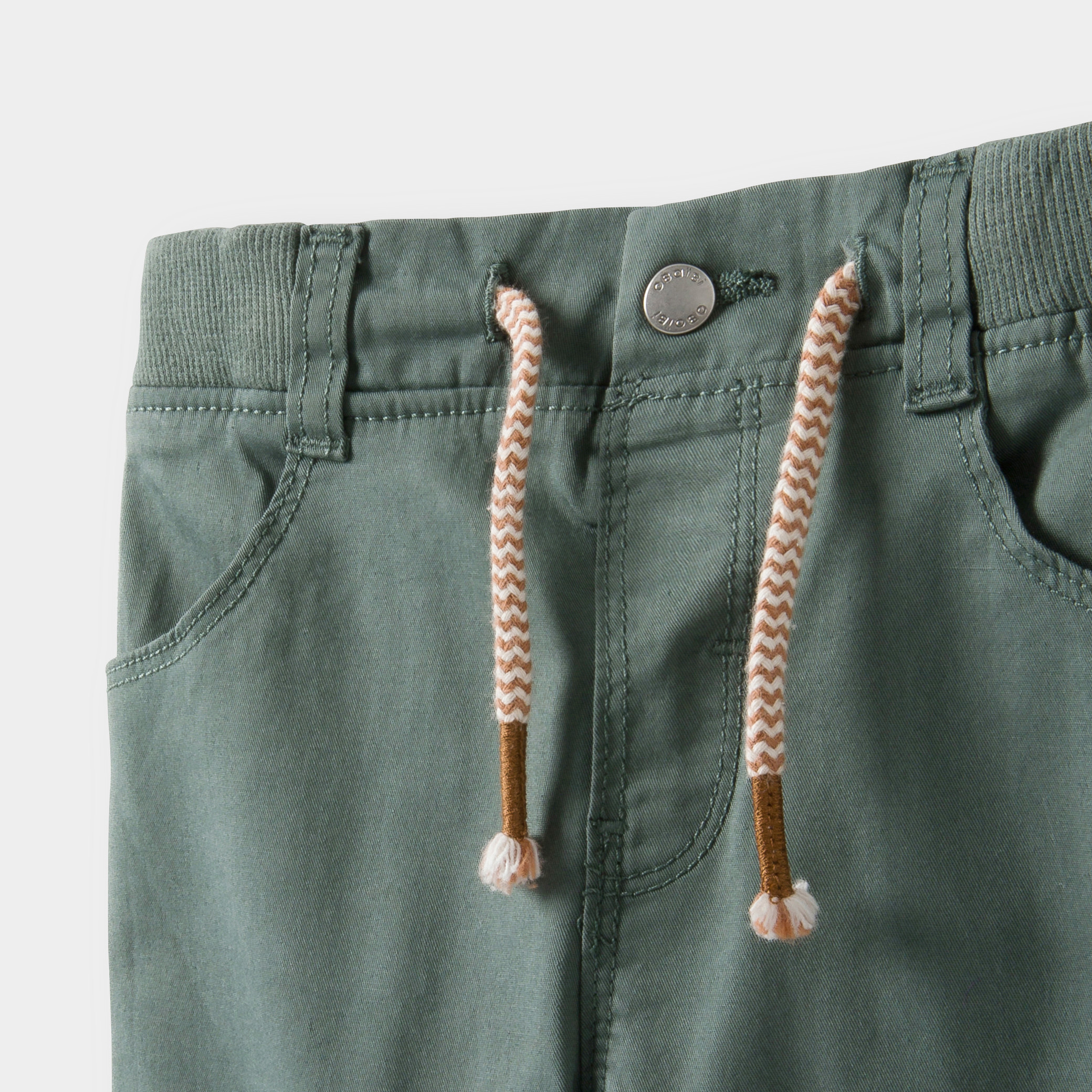 Pantalon vert bébé garçon - Vert army