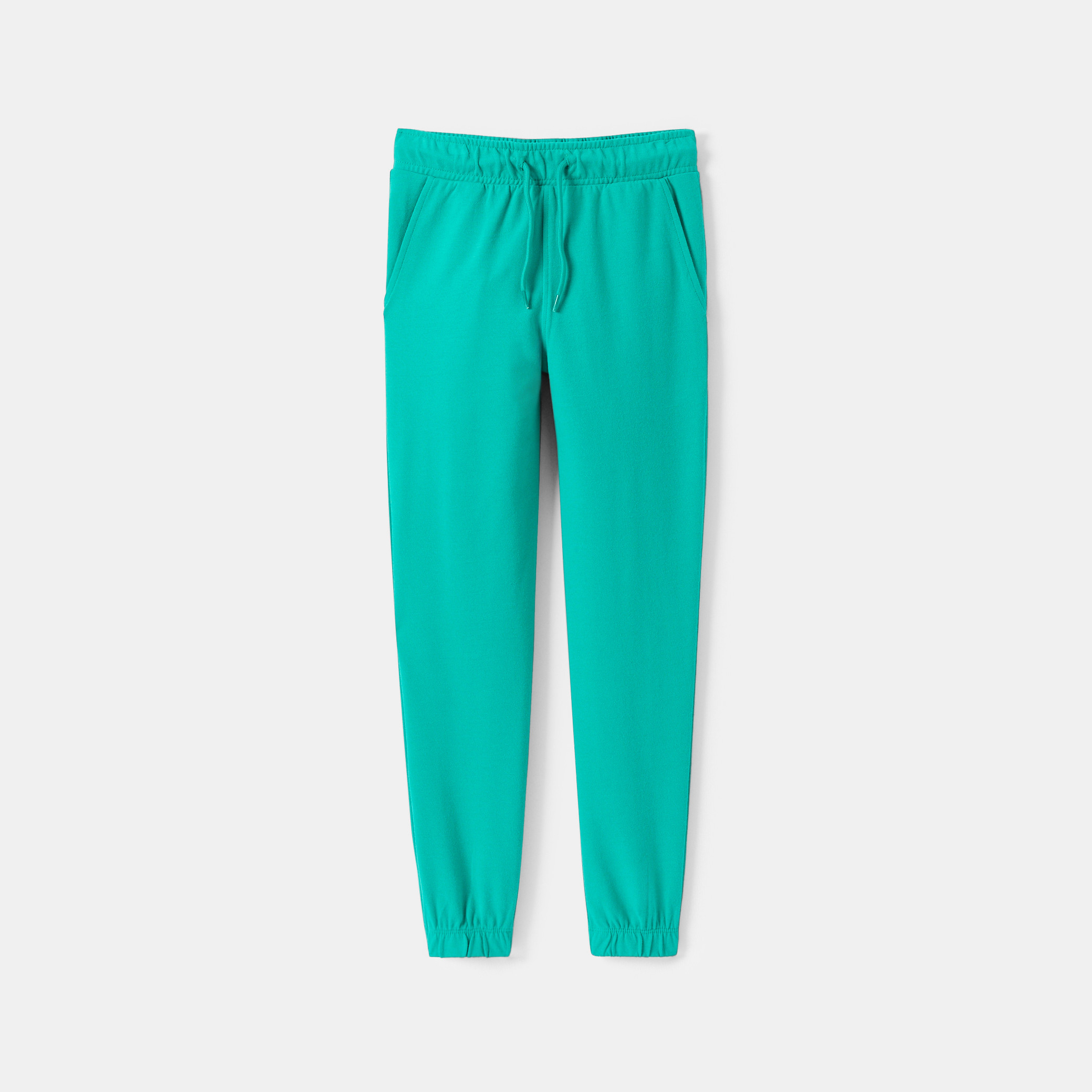 Jogging en molleton light uni marine Garçon - Vert Empire