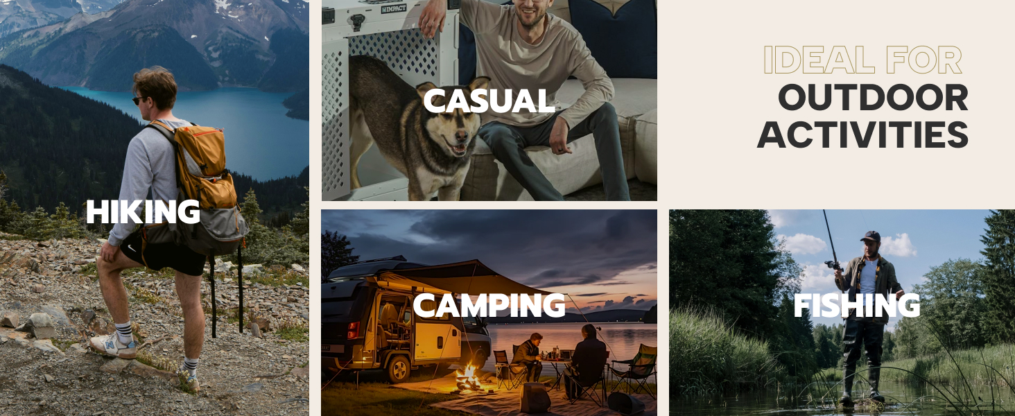 Hiking Casual Camping Fishing Versatile Jackets Multi Occasions