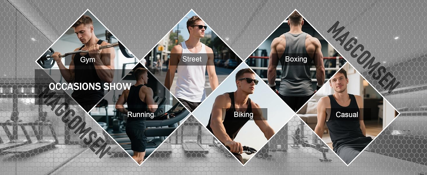 Gym running swim biking boxing casual