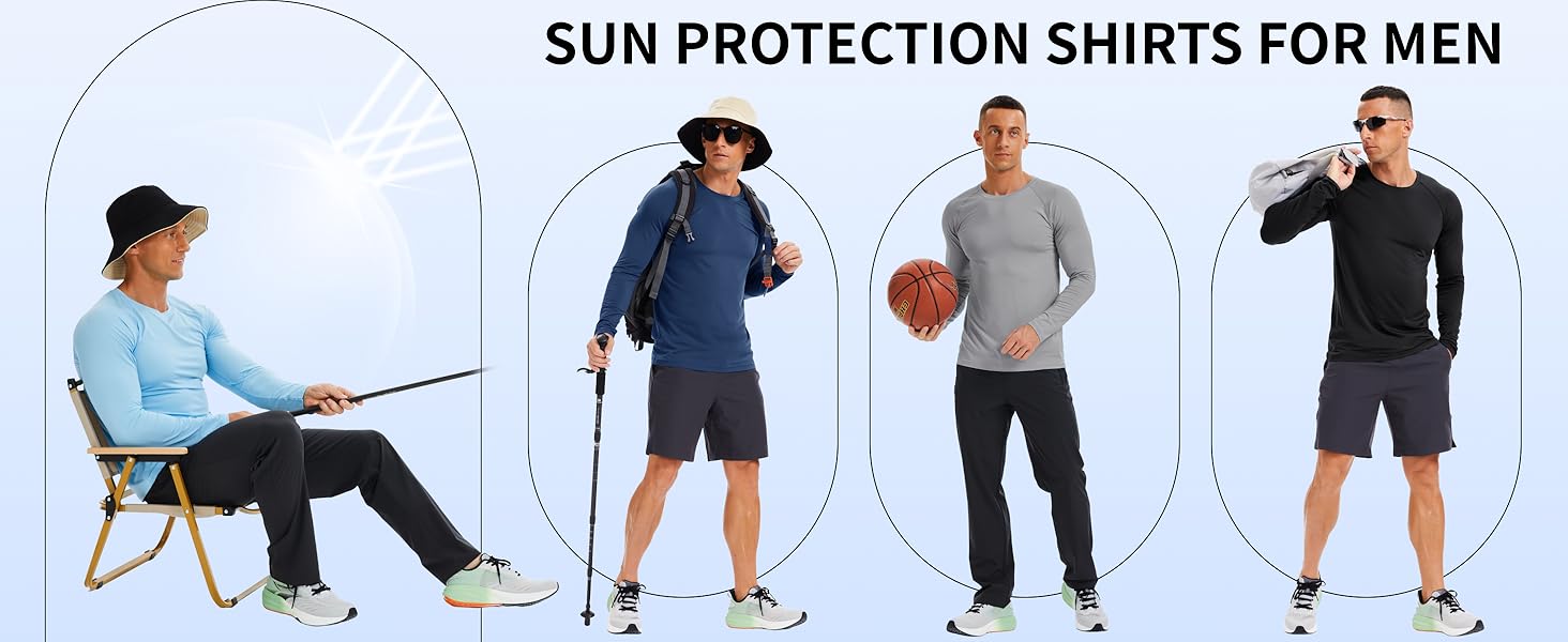 Sun Protection Shirts for Men