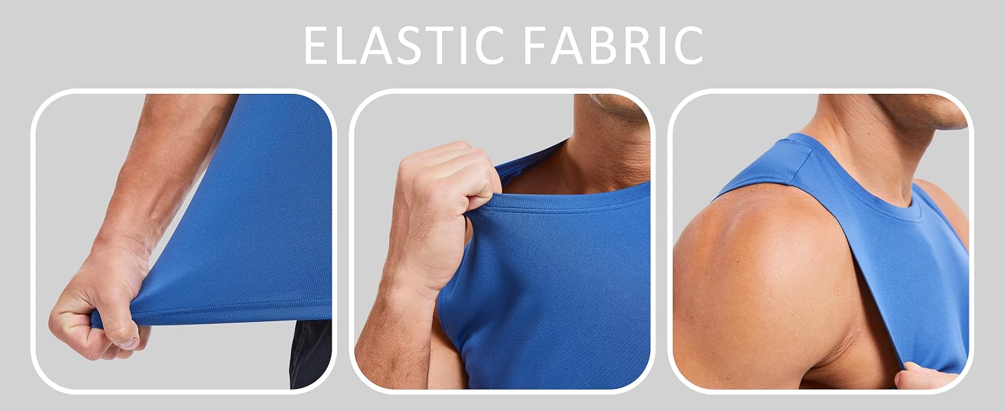 Crew neck, sleeveless & cut off design, good choice for all your exercise