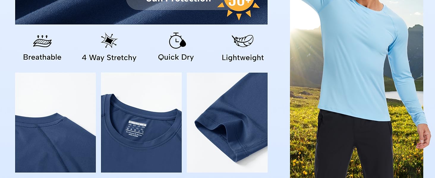 Crewneck Long Sleeve Shirts