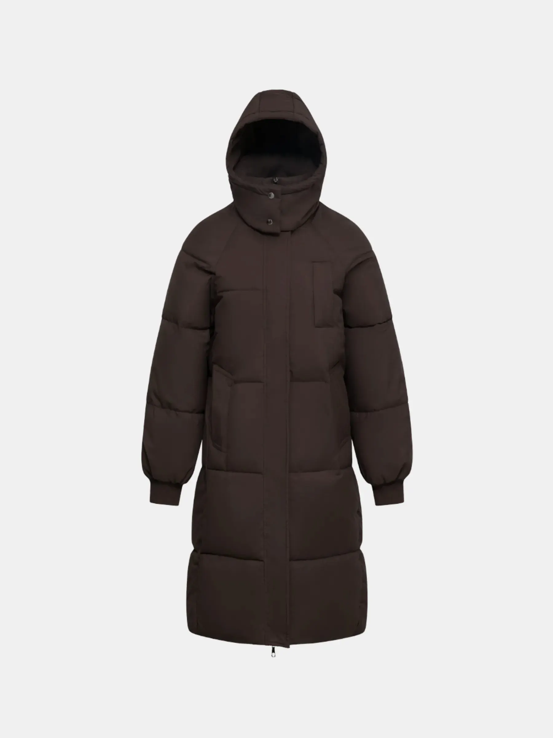 Classic Long Hooded Puffer Jacket