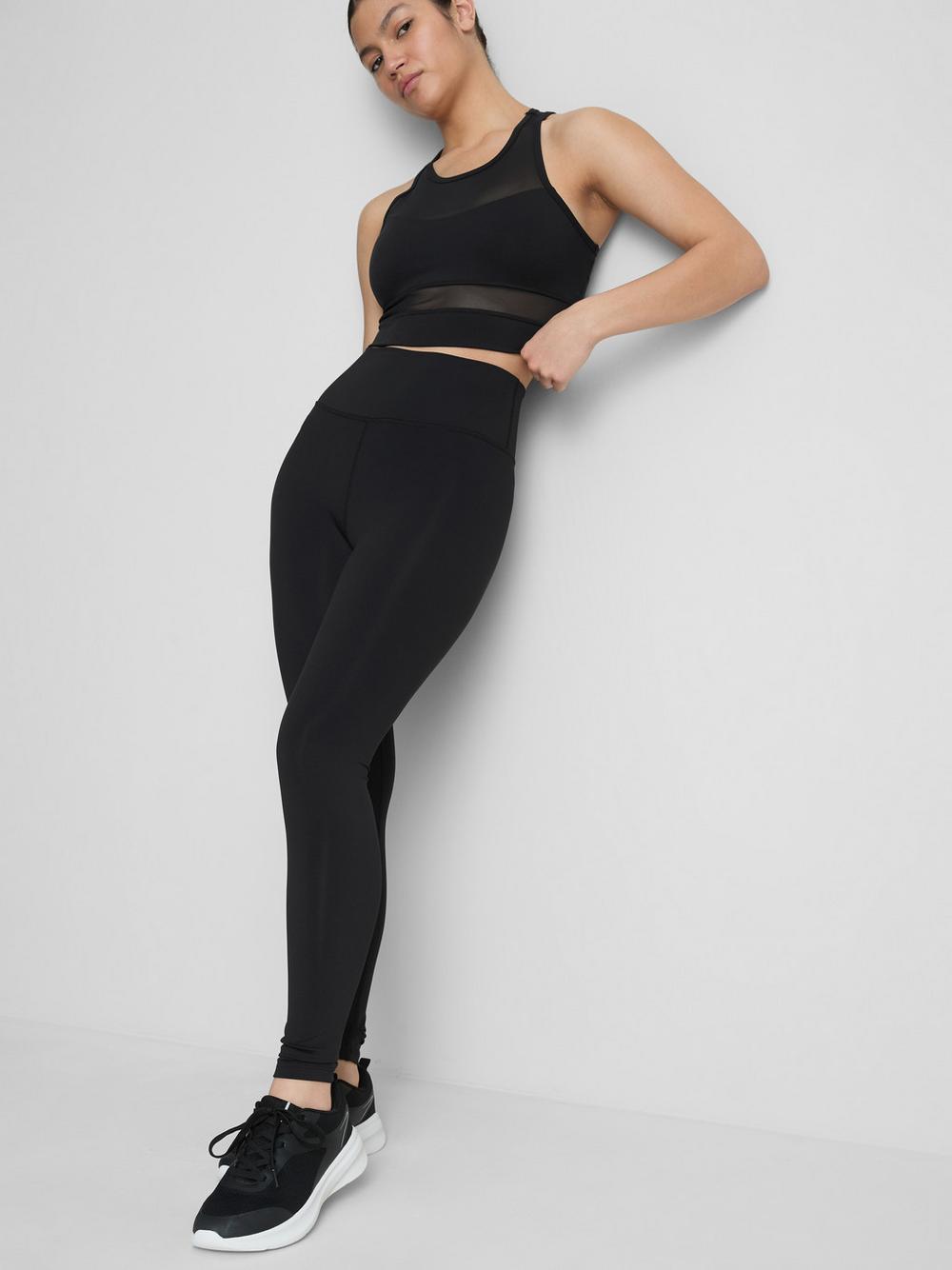Buttery Soft Active Leggings - Black