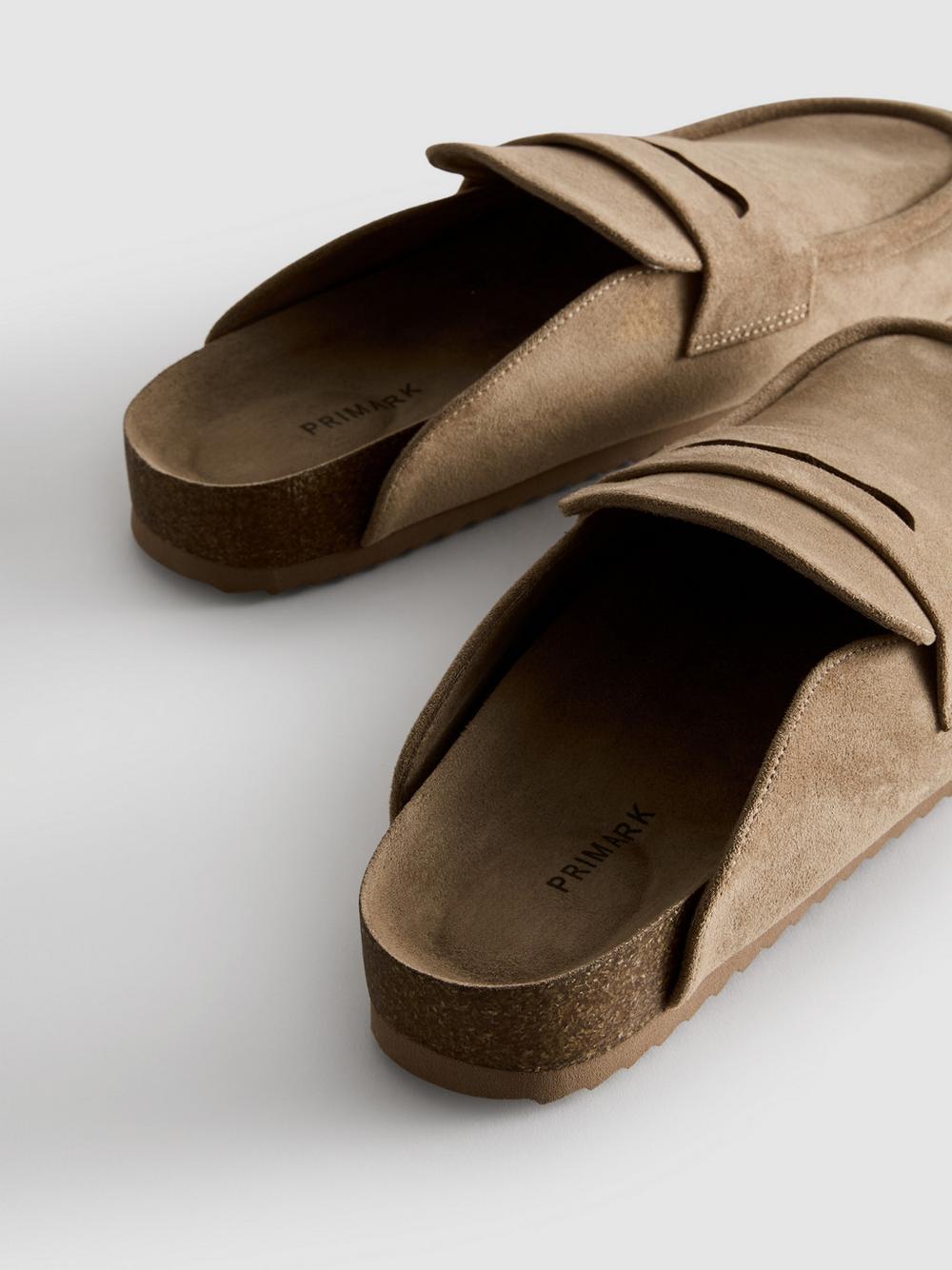 Loafer Clog Sandals - Sand