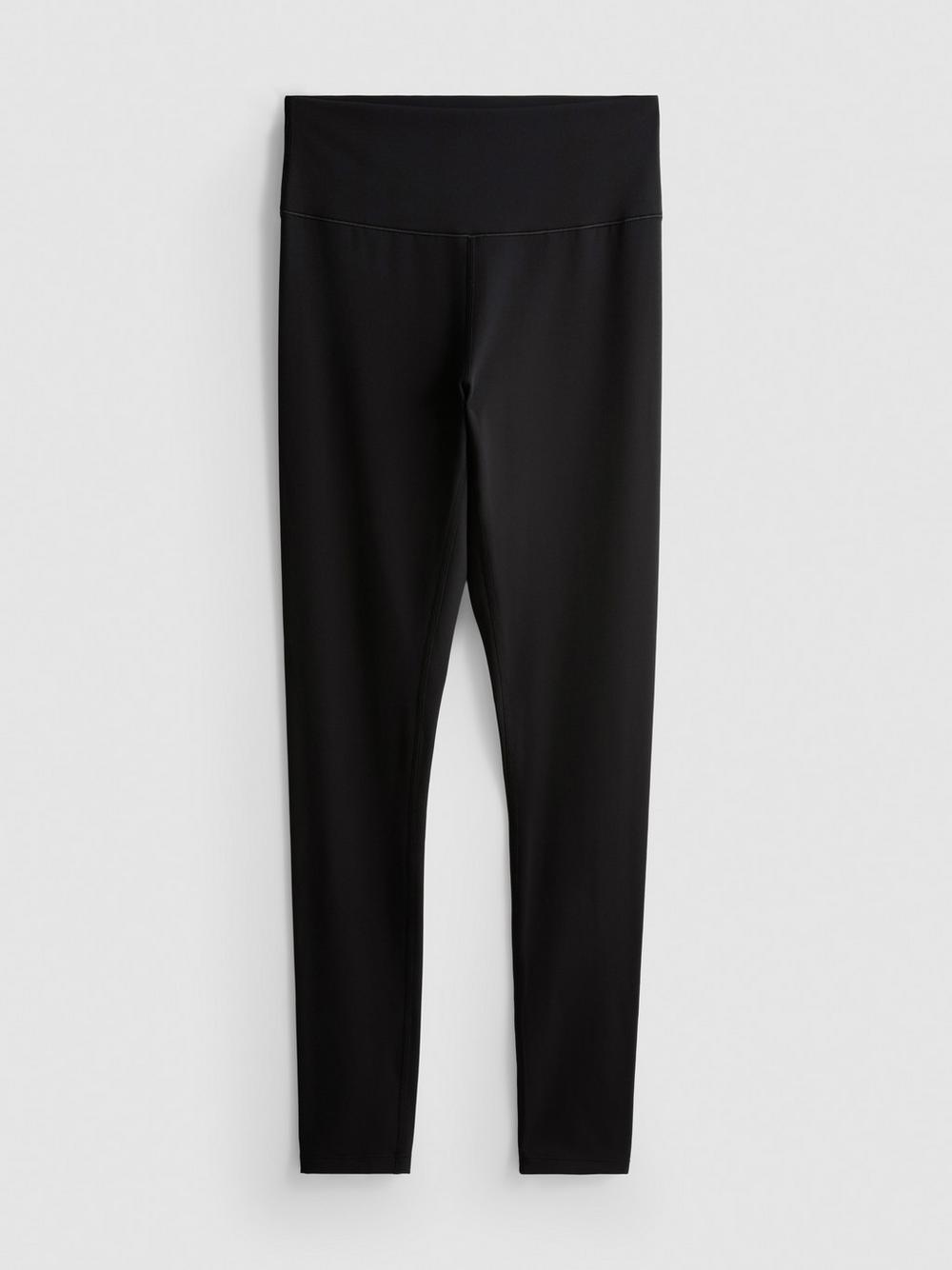 Buttery Soft High-Waisted Active Leggings - Black