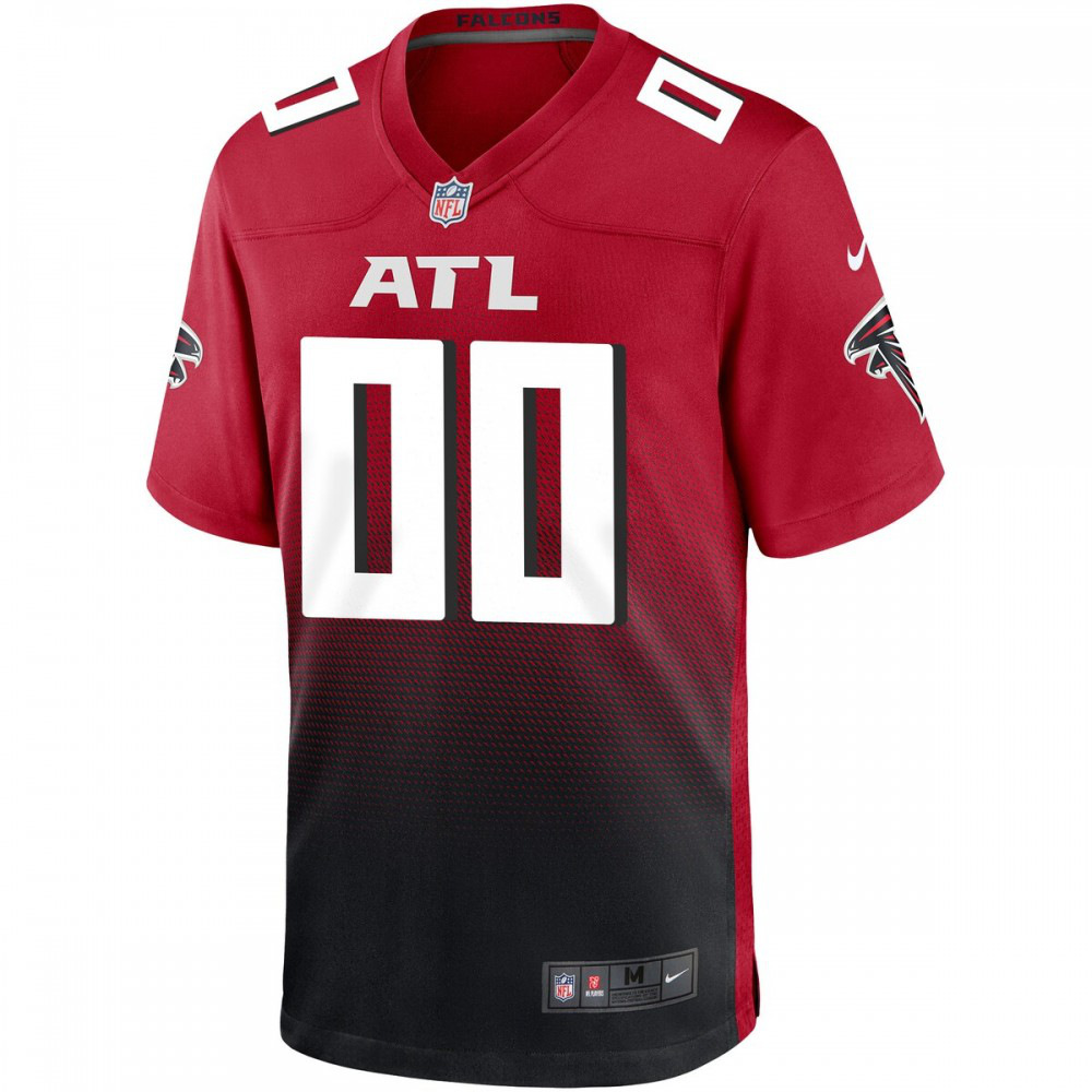 Atlanta Falcons Nike Alternate Custom Game Jersey - Red-FF04   NFL 
