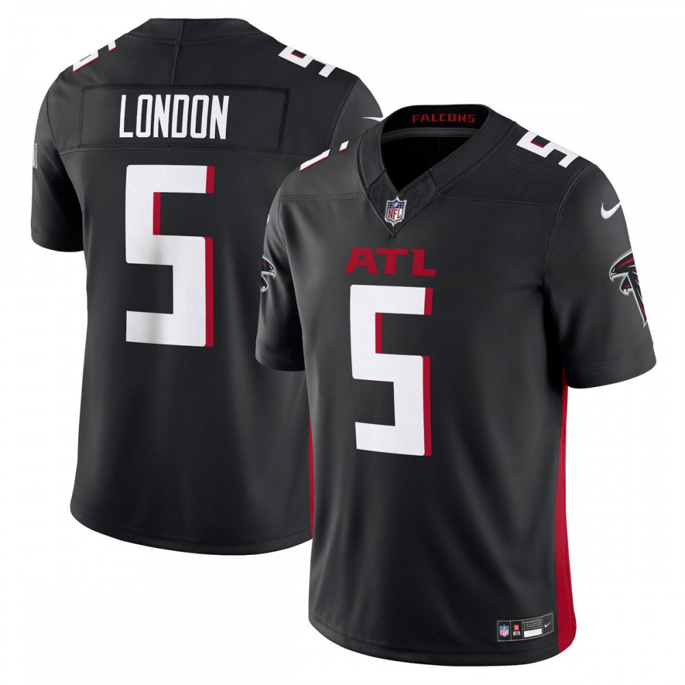 Drake London Atlanta Falcons Nike Vapor F.U.S.E. Limited Jersey - Black-FF04   NFL 