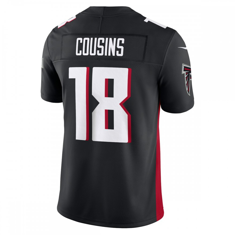 Kirk Cousins Atlanta Falcons Nike Vapor F.U.S.E. Limited Jersey - Black-FF04   NFL 
