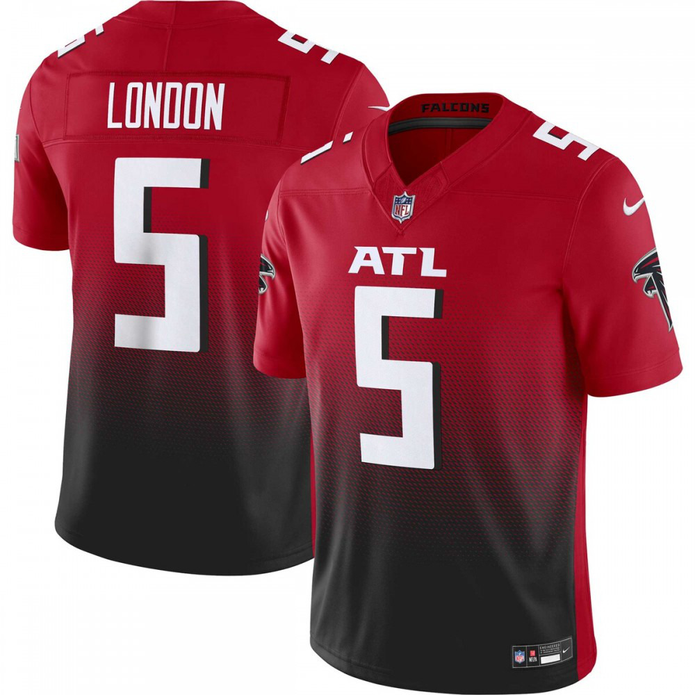 Drake London Atlanta Falcons Nike Vapor F.U.S.E. Limited Jersey - Red-FF04   NFL 