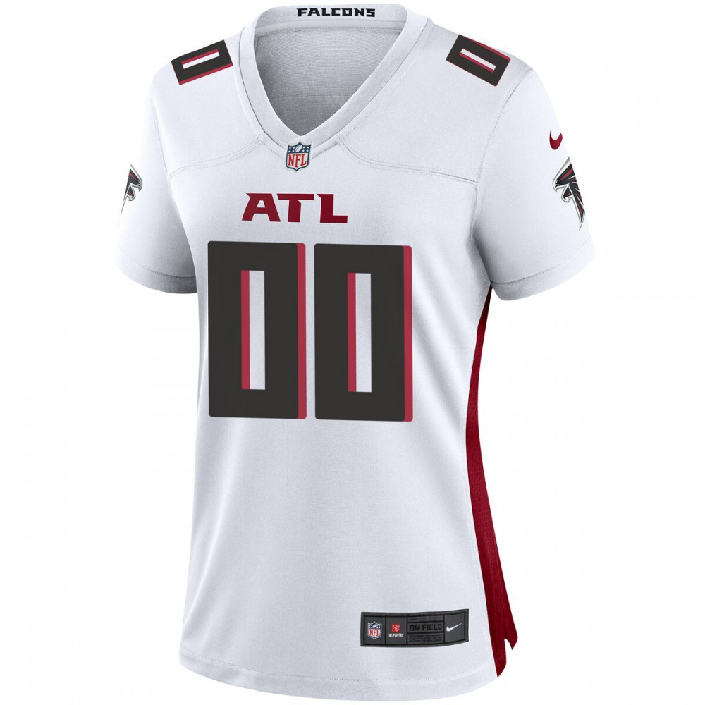 Nike Atlanta Falcons Women's Custom Game Jersey - White-FF04   NFL 