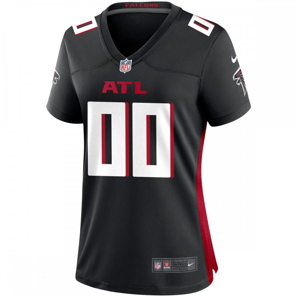 Nike Atlanta Falcons Women's Custom Game Jersey - Black-FF04   NFL 