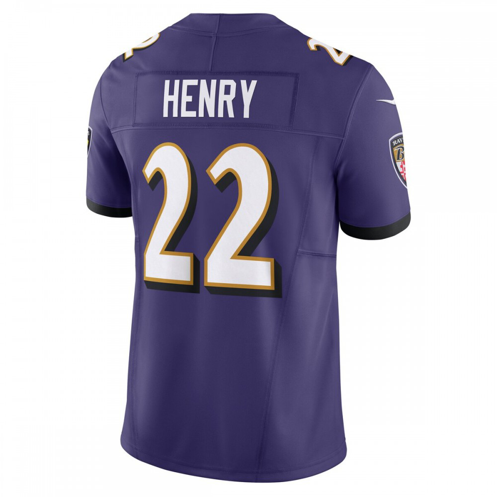 Derrick Henry Baltimore Ravens Nike Vapor F.U.S.E. Limited Jersey - Purple-FF04   NFL 