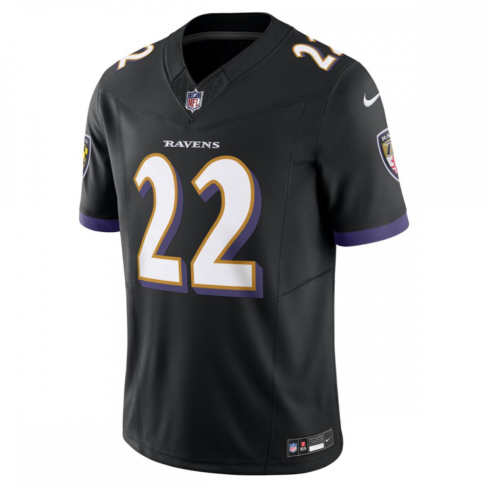 Derrick Henry Baltimore Ravens Nike Vapor F.U.S.E. Limited Jersey - Black-FF04   NFL 