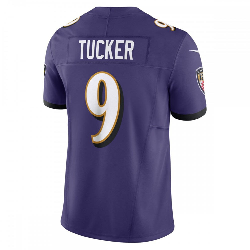 Justin Tucker Baltimore Ravens Nike Vapor F.U.S.E. Limited Jersey - Purple-FF04   NFL 