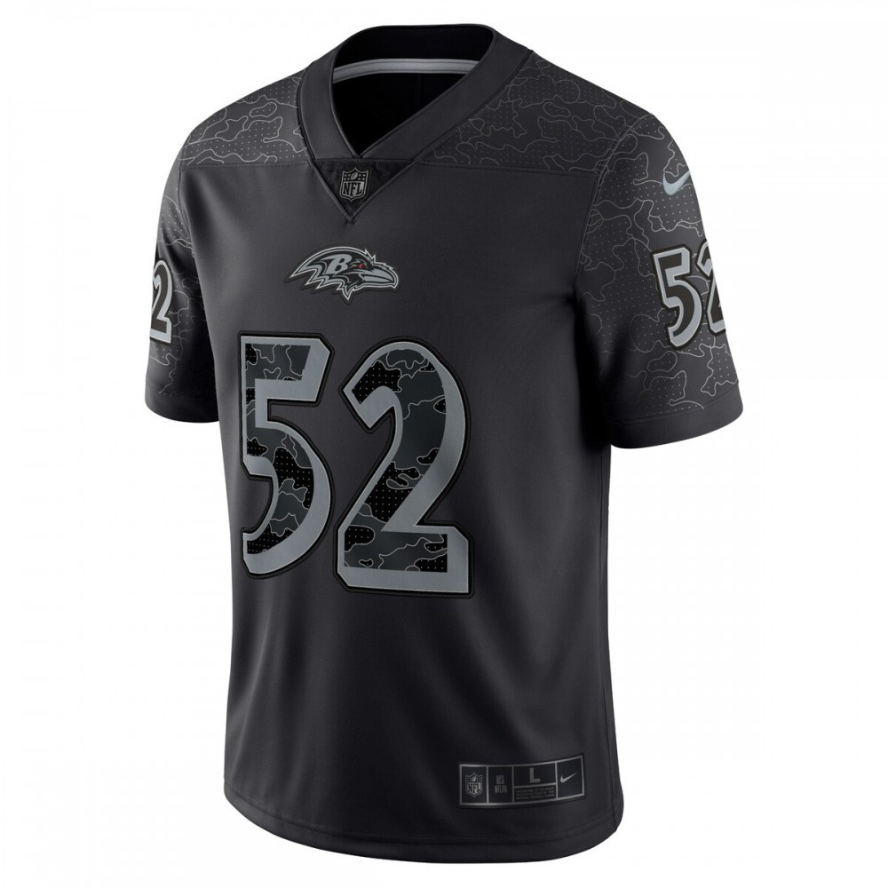Ray Lewis Baltimore Ravens Nike Retired Player RFLCTV Limited Jersey - Black-FF04   NFL 