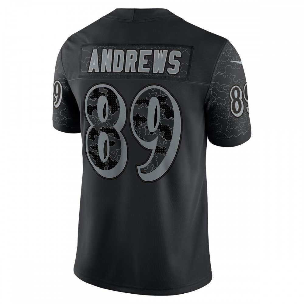 Mark Andrews Baltimore Ravens Nike RFLCTV Limited Jersey - Black-FF04   NFL 