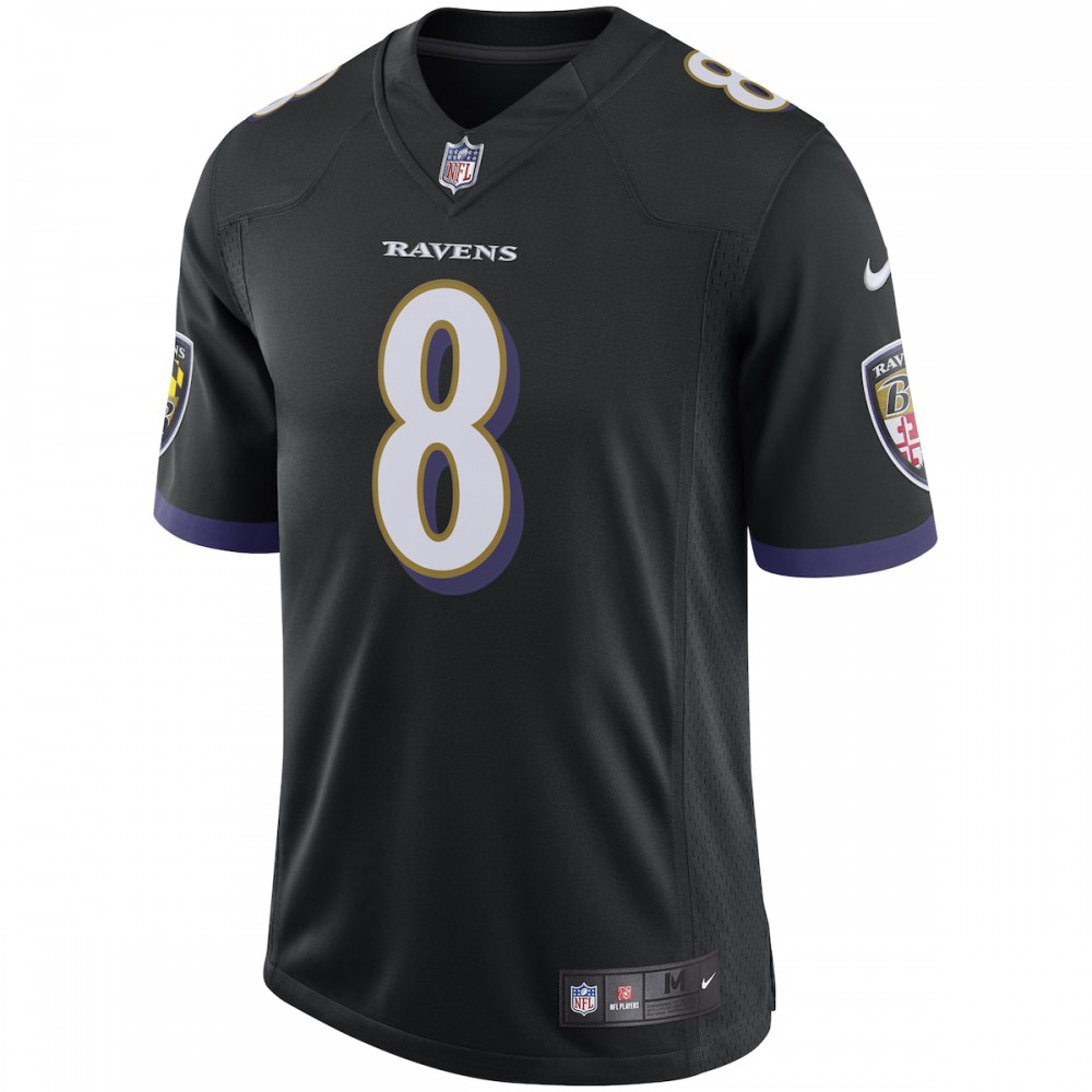 Lamar Jackson Baltimore Ravens Nike Speed Machine Limited Jersey - Black-FF04   NFL 