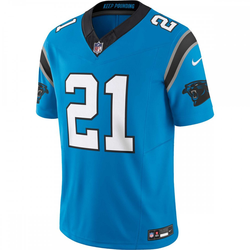 Jeremy Chinn Carolina Panthers Nike Vapor F.U.S.E. Limited Jersey - Blue-FF04   NFL 