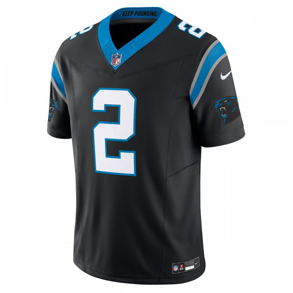 D.J. Moore Carolina Panthers Nike Vapor F.U.S.E. Limited Jersey - Black-FF04   NFL 