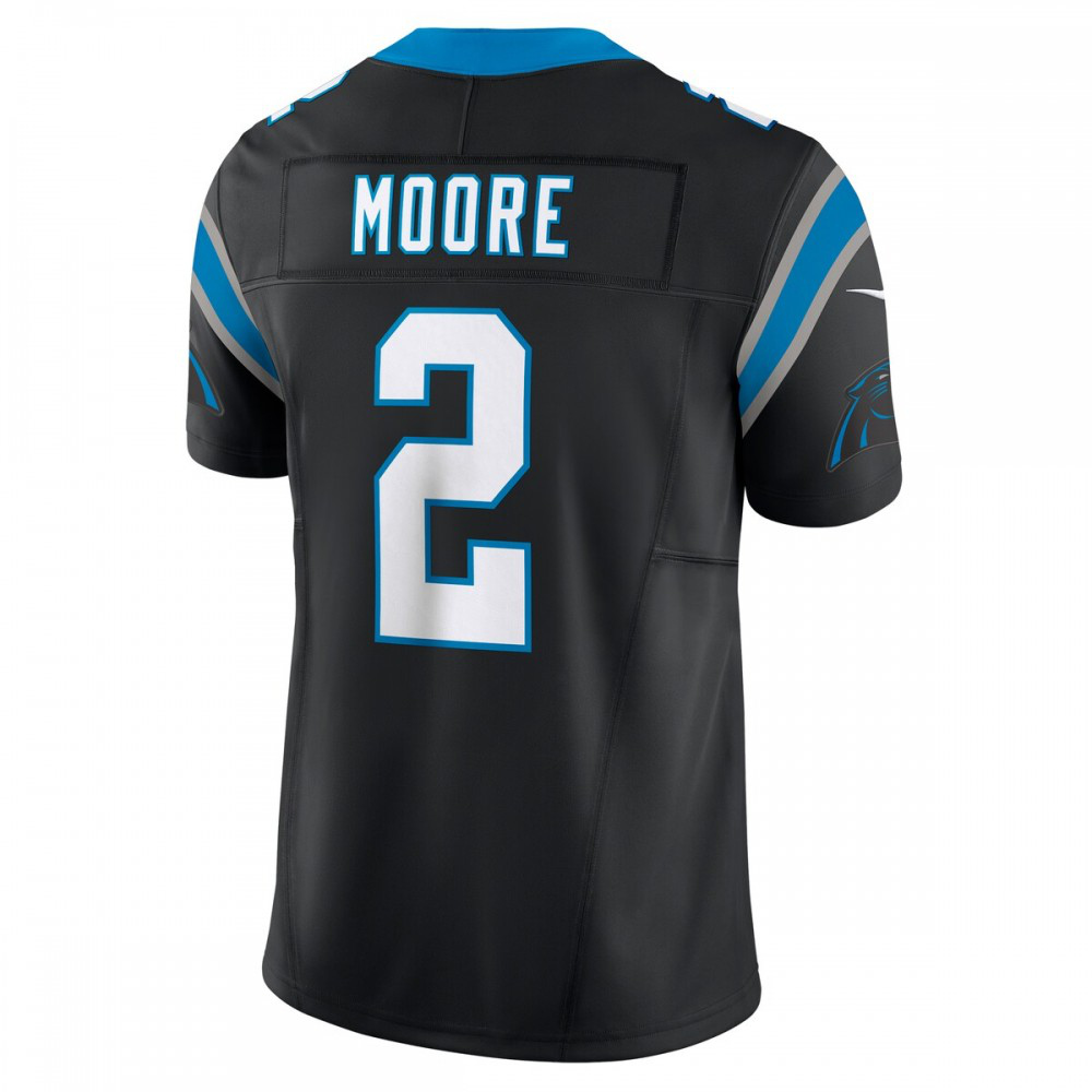 D.J. Moore Carolina Panthers Nike Vapor F.U.S.E. Limited Jersey - Black-FF04   NFL 