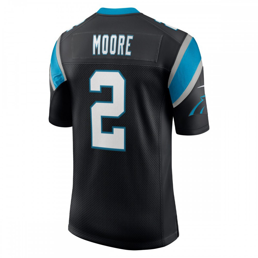 D.J. Moore Carolina Panthers Nike Vapor Limited Jersey - Black-FF04   NFL 